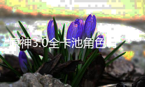 爆料卡池卡池些 信息原神有哪角色角色0全0全